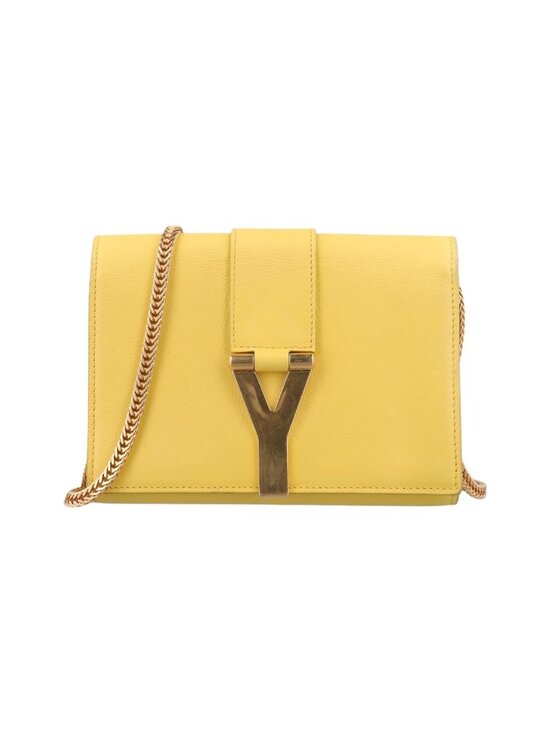 Yves Saint Laurent Handbags - ★SOLD★ Saint Laurent Yves Laurenty Line Yellow Leather Messenger